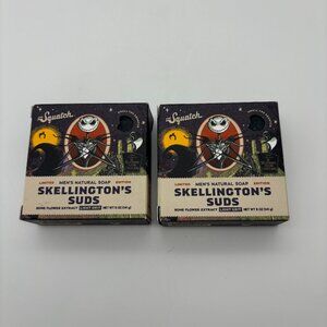 Dr. Squatch Men's Limited Edition SKELLINGTON'S SUDS Natural Soap Bars (x2) NBC